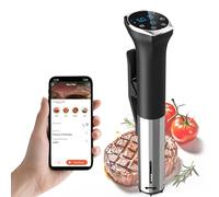 Karinear Sous Vide Garer Stick | Control mediante aplicación | WIF (2,4 G) | 1400 W Sous-Vide Stick | 10-90 °C, temporizador de 1-99 min | Circulación de 360° | Suvide Garer stick