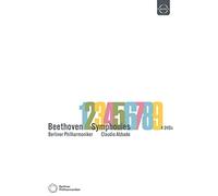 Karita Mattila Soprano · Violeta Urmana Mezzo-Soprano · Thomas Moser Tenor · Eike Wilm Schulte Barítono - Karita Mattila Soprano · Violeta Urmana Mezzo-Soprano · Thomas Moser Tenor · Eike Wilm Schulte Barítono - Beethoven Symphonies 1 - 9 ∙ Claudio Abbado ∙ Berliner Philharmoniker (4 DVD) [Internacional]