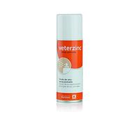 KARIZOO VETERZINC, Óxido de Zinc para Curar Heridas de Vacas, Caballos, Ovejas y Otros Animales de Ganado Bovino, Ovino, Porcino y Equino - Spray 200 ml