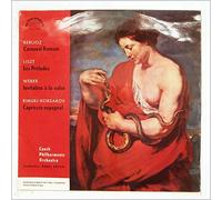 Karl Ancerl, Czech Philharmonic Orchestra - Berlioz: Carnaval Romain, Liszt: Les Preludes, Weber: Invitation A La Valse, Rimski-Korsakov: Capriccio Espagnol [LP]