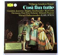 Karl Böhm & Wiener Philharmoniker / Gundula Janowitz / Brigitte Fassbaender / Hermann Prey / Peter Schreier / Reri Grist / Rolando Panerai / Wiener Staatsopernchor - Mozart: Cosi fan tutte (Gesamtaufnahme. Mitschnitt der Salzburger Festspiele 1974) [Vinyl Schallplatte] [3 LP Box-Set]