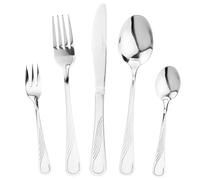 KARL HAUSMANN Juego de Cubiertos para 6 Personas - 30 Piezas - Cuberteria de Acero Inoxidable 18/0 - Estuche de Regalo, Apto Lavavajillas - Cuberterias Completas - Talheres aco Inocidavel