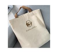 Karl Heinrich Marx Patrón Bolsa de Lona Hombro Versátil Simple Ambiental