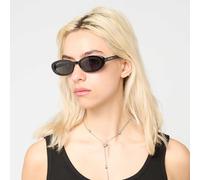 Karl Kani Autograph Oval Shaped Sunglasses negro ONE SIZE