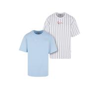 Karl Kani Camiseta 'Essential' azul / rojo / negro / blanco L azul / rojo / negro / blanco