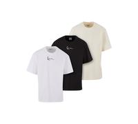 Karl Kani Camiseta 'Essential' crema / negro / blanco XS crema / negro / blanco
