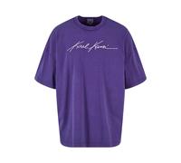 Karl Kani Camiseta gris plateado / lila M gris plateado / lila