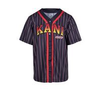 Karl Kani Camiseta 'KM233-003-1' amarillo / rojo fuego / negro / blanco L amarillo / rojo fuego / negro / blanco