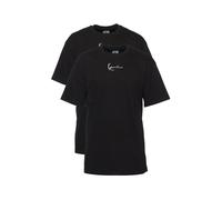 Karl Kani Camiseta 'KM234-061-1' negro / blanco L negro / blanco