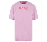Karl Kani Camiseta para hombre KM242-027-2 Signature Retro, Rosa, XL Grande Alto