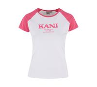 Karl Kani Camiseta rosa claro / blanco M rosa claro / blanco