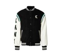 Karl Kani Chaqueta de entretiempo crema / esmeralda / negro XXL crema / esmeralda / negro