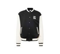 Karl Kani Chaqueta de entretiempo gris oscuro / negro / offwhite L gris oscuro / negro / offwhite