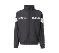 Karl Kani Chaqueta de entretiempo negro / blanco, Talla XL