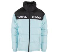 Karl Kani Chaqueta de invierno 'Retro Essential' azul claro / negro / blanco S azul claro / negro / blanco