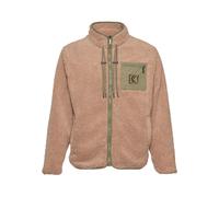 Karl Kani Chaqueta polar piel / oliva XL piel / oliva