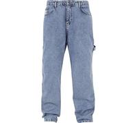 Karl Kani KK Retro Baggy Denim Hombre, Mediados Azul, 32