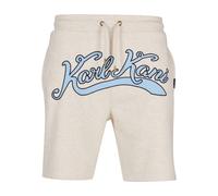 Karl Kani Pantalón crema / azul / negro 34 crema / azul / negro