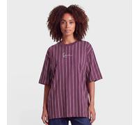 Karl Kani Small Signature Essential Pinstripe OS Tee morado XS