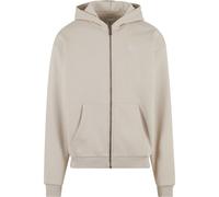 Karl Kani Sudadera con cremallera 'Essential' kitt / blanco M kitt / blanco