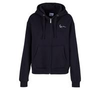 Karl Kani Sudadera con cremallera 'Essential' negro / blanco L negro / blanco