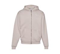 Karl Kani Sudadera con cremallera 'Essential' taupe / blanco XL taupe / blanco