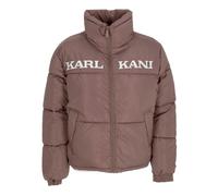Karl Kani - W Retro Essential Puffer Jacket - Jackets - Mujer - Marrón - M -