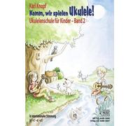 Karl Knopf Komm, wir spielen Ukulele Band 2. Mit CD: Ukulelenschu (Tapa blanda)