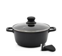 Karl Krüger 22020 - Olla con Tapa (14 L), Negro