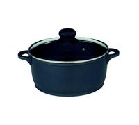 Karl Krüger 22024 - Olla de Cocina (Revestimiento Antiadherente, 3,5 L), Color Antracita