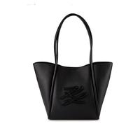 Karl Lagerfeld Autograph Bolsa de compras Piel 40 cm negro