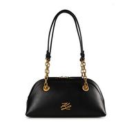 Karl Lagerfeld Autograph Bolsa de hombro Piel 30 cm negro