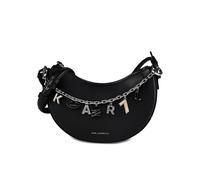 Karl Lagerfeld Autograph Bolsa de hombro Piel natural 23 cm negro