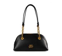 Karl Lagerfeld Autograph Bolsa de hombro Piel natural 30 cm negro