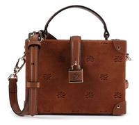 Karl Lagerfeld Autograph Bolso miniatura Piel 17.5 cm marrón