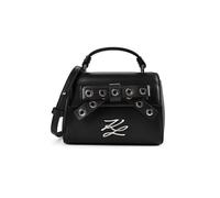 Karl Lagerfeld Autograph Mini Bolso Piel natural 15 cm negro