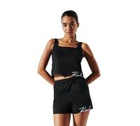 Karl Lagerfeld B.V Karl Signature Short, Black, Negro, M Mujeres
