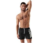 Karl Lagerfeld B.V Pantalones Cortos de Hombre Lagerfeld Karl Logo para Hombre, Color Negro, Negro, M
