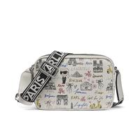 KARL LAGERFELD Bandolera Maybelle in Paris para mujer, Blanco Invierno Multi, One Size, Bandolera Maybelle in Paris