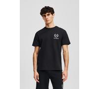 Karl Lagerfeld Black Hotel Karl Crest Ss T-shirt Talla: M | Camisetas Básicas Outlet | Hombre | Negro