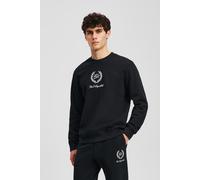Karl Lagerfeld Black Hotel Karl Crest Sweatshirt Talla: L | Jerséis Outlet | Hombre | Negro