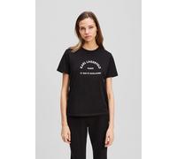 Karl Lagerfeld Black Rsg T-shirt Talla: XS | Camisetas de Seda Outlet | Mujer | Negro