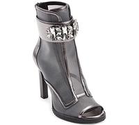 KARL LAGERFELD Blayze Fashion Bootie, Botas de Moda Mujer, Silver, 39 EU