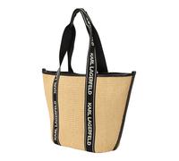 Karl Lagerfeld Bolsa de playa 'Essential' arena / negro / blanco One Size EUR