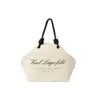 Karl Lagerfeld Bolsa de playa ' HOTEL' beige / negro One Size beige / negro