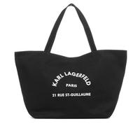 KARL LAGERFELD Bolsa Shopper Canvas Rue St- Guillaume Color Negro