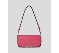 Karl Lagerfeld Bolso bandolera dos en uno k/signature. Rojo