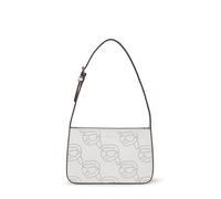 Karl Lagerfeld Ikonik 2.0 Bolsa de hombro Piel 24 cm blanco