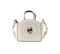 Karl Lagerfeld Bolso de mano 'IKON CIRCLE' rojo / negro / blanco lana One Size rojo / negro / blanco lana