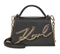 Karl Lagerfeld Bolso de mano 'Signature 2.0' oro / negro One Size oro / negro